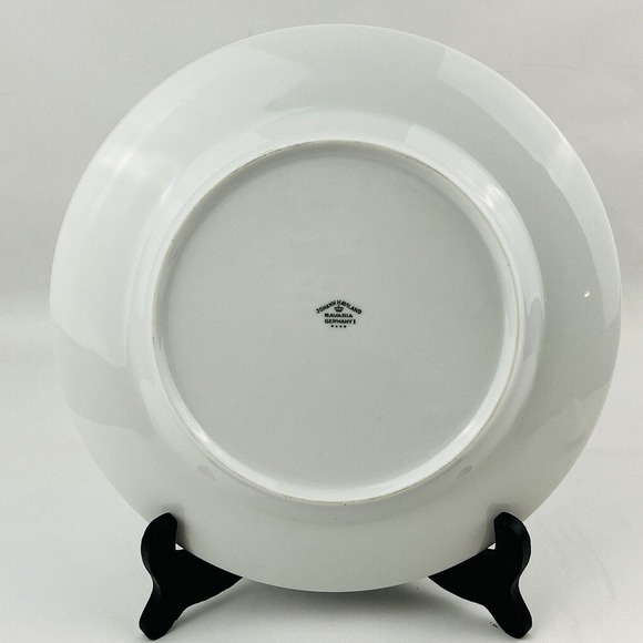 Johann Haviland Forever Spring Dinner Plate‎ Pastel Flowers Silver Rim 10" - Picture 3 of 5